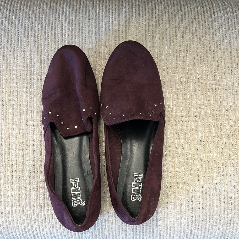 Women's Burgundy Loafers